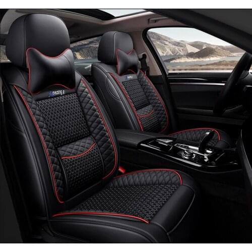 Car seat cover universal ice silk for mercedes w124 w245 w212 w169 ml w163 w246 ml w164 cla gla w639 accessories seat covers