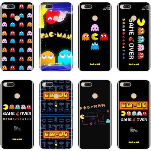 Case For Xiaomi Mi A1 A2 8 SE Lite Soft Silicone Pacman Game Funny Cute Back Cover For Xiaomi Mi 5 5C 5S 5X 6 6X Plus Phone Case