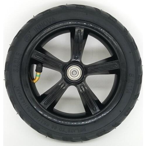 Electric Scooter Pneumatic Tires Inflatable Full Wheels Replacement Shock absorber Tool 200mm Durable Pneumatic Solid Tire