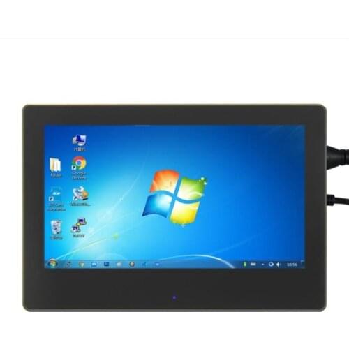 Raspberry Pi Screen HD 7 inch 1024x600 Capacitive Touch Screen IPS 7inch LCD Display with Bracket Shell for Raspberry Pi 4B/3B