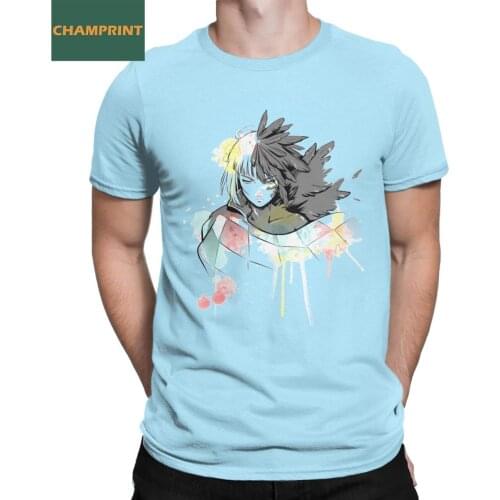 Casual Howls Moving Castle T-Shirt Men Round Collar 100% Cotton T Shirt Short Sleeve Tees Birthday Gift Tops