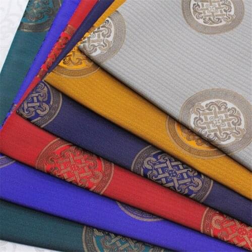 C591 Chinese Style Brocade Jacquard Fabric Mens Clothing Fabric Sinicism Fabrics Cushion Pillow Curtain Handmade Material