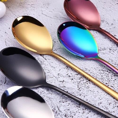 Stainless Steel Camping Spoon/Fork With Long Handle Outdoor Tableware Creative Coffee&Tea Outdoor Camping Spoon For Picnic