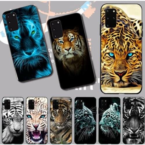 Fashion Tiger Leopard Phone Case For Samsung A32 A51 A52 A71 A50 A12 A21S S10 S20 S21 Plus Fe Ultra