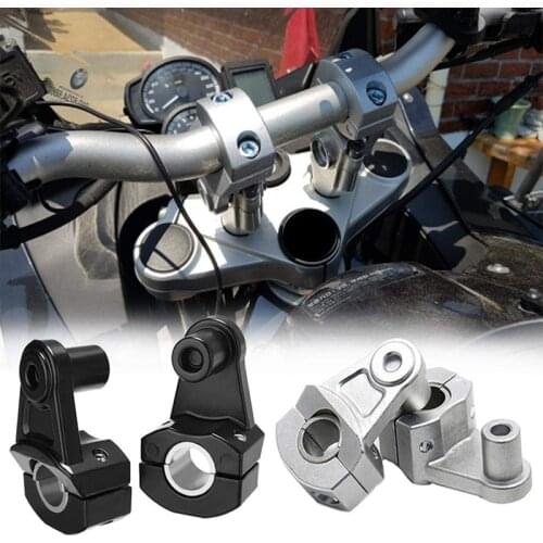 Motorcycle Handlebar Riser 22mm 28mm Bars Clamp handle bar risers For bmw suzuki Ducati k-tm Kawasaki