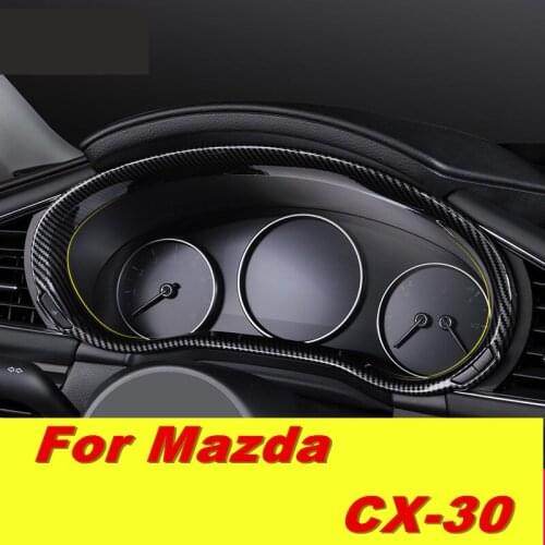 Seat adjustment sequin carbon fiber interior modification decoration Car Styling Accessories For Mazda CX30 CX 30 CX-30