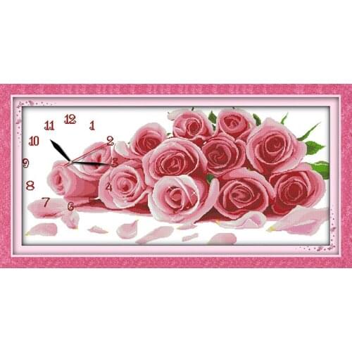 Romantic (2) cross stitch kit aida 14ct 11ct count printed canvas stitches embroidery DIY handmade needlework