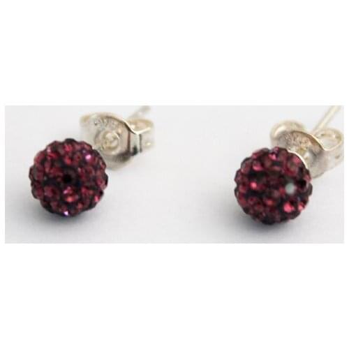 Austrian Crystal Pave Disco Ball Earrings ,Fashion Jewelry,Earrings