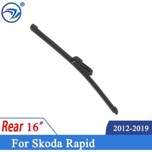 Wiper 16" Rear Wiper Blade For Skoda Rapid 2012 - 2014 2015 2016 2017 2018 2019 Windshield Windscreen Rear Window