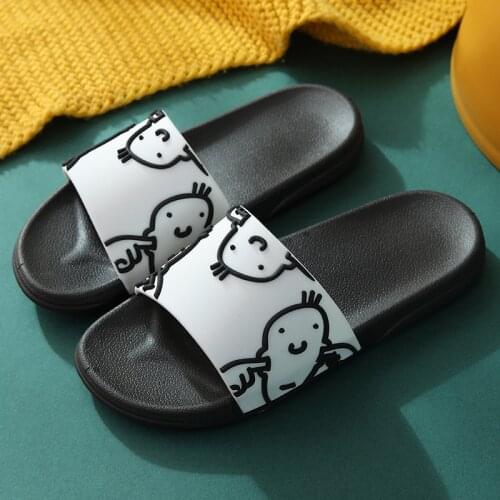 Slipper Female Male PVC Shoes Couple Bathroom Anti-slip Outer Wear Slippers Women Shoes Designer Shoes Men Shoes Man