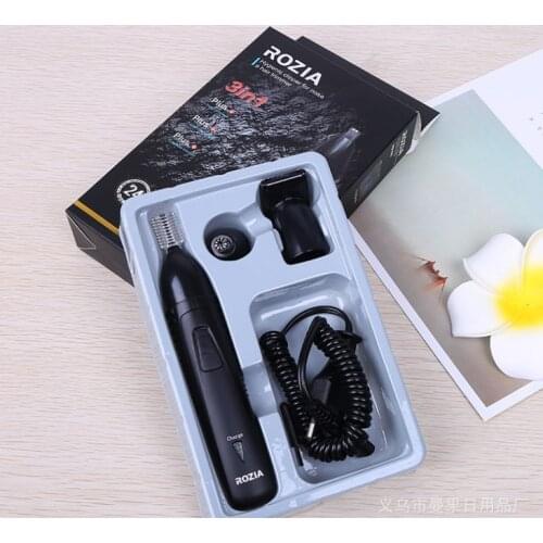 Brand Rechargeable nose trimmer hair removal face ear trimer for men beard trimmer eyebrow waterproof trimmer for nose and ears