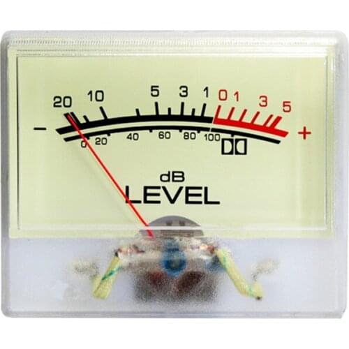 V-008 Level Meter Professional Pure Power Amplifier DB Meter Archaic