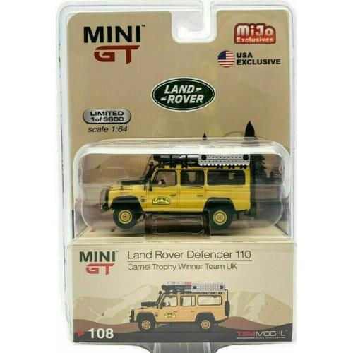 2020 Mini GT TSM MIJO protective shell Land Rover Defender 110 Camel #108 Limited collection