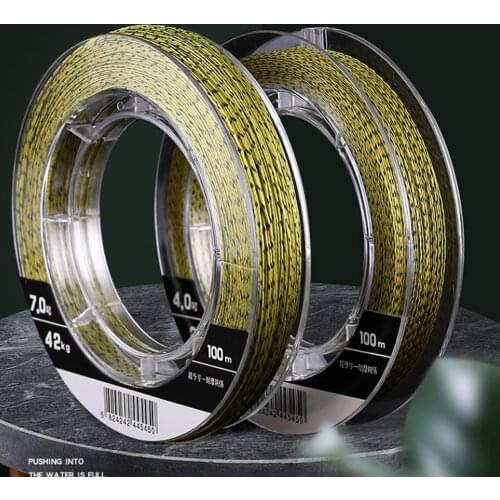 100M Multifilament Fishing Line For Carp Fishing Tackle Super Strong 4 /8 Strand PE Braided Fishing Line X355G