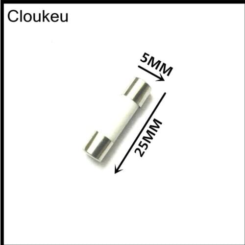 6A 5*25 Ceramic Fuse 250V 6a RO55 Fast blow fuse 10Pcs
