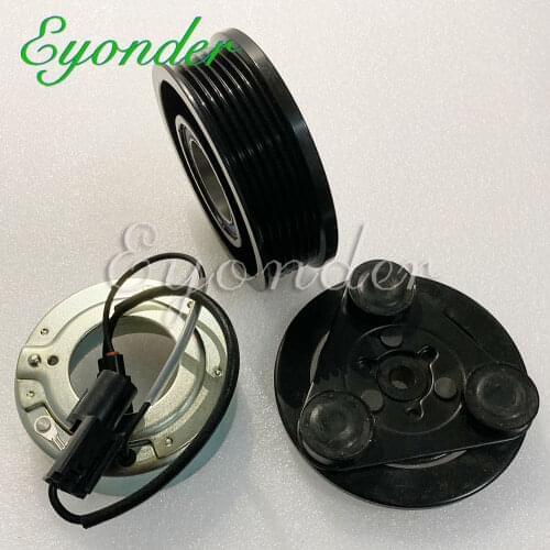 A/C Air Conditoning Compressor Electromagnetic Magnetic Clutch PV6 for Mitsubishi GALANT 2.5 V6 AKC200A205AR MN185575 MR216055