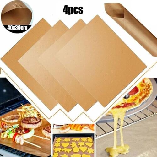 30x40cm Heat Press Pad Reusable Baking Mat Non Stick Craft Sheet Heat Resistant Easy To Clean BBQ Grill & Baking Mats Macarons