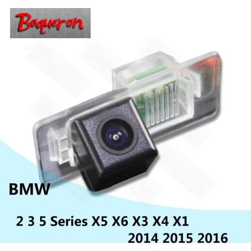 For BMW 2 3 5 Series X5 X6 X3 X4 X1 2014 2015 2016 2017 HD CCD Night Vision Car Rear View Camera Reverse Parking Backup Camera