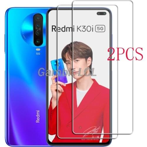 For Xiaomi Redmi K30i 5G 6.67" Tempered Glass Protective ON K30 Screen Protector Phone Cover Film