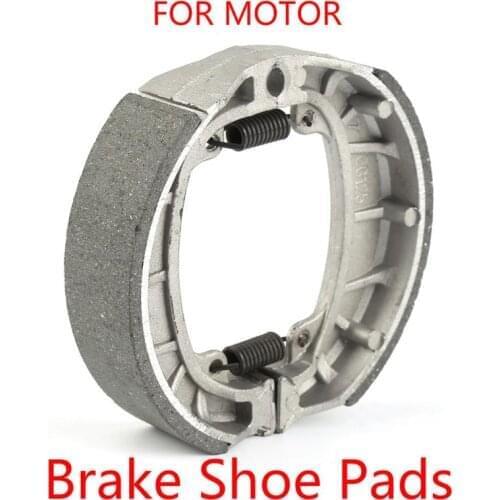 Dropship Genuine NEW GY6 MOPED Motorcycle SCOOTER Set Of REAR DRUM BRAKE PADS SHOES PADS For Honda Dio Hornet 600 Yamaha Mt 07