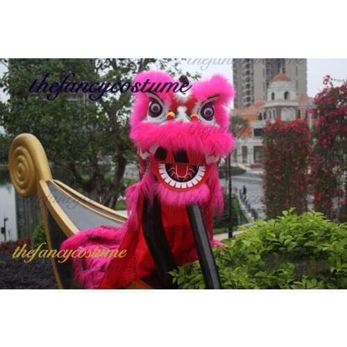 Chinese Lion Dance Mascot Costume and PantsFor Girl Children 5-12 Age Cartoon Family Props Outfit Dress Party Carnival Festivall