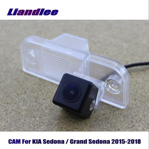 Liandlee Car Reverse Parking Camera For KIA Sedona / Grand Sedona 2015-2018 Backup CAM HD CCD Night Vision