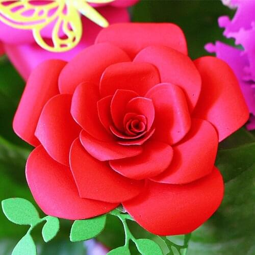 YLCD1267 Flowers Metal Cutting Dies For Scrapbooking Stencils DIY Album Cards Decoration Embossing Folder Craft Die Cuts Tools