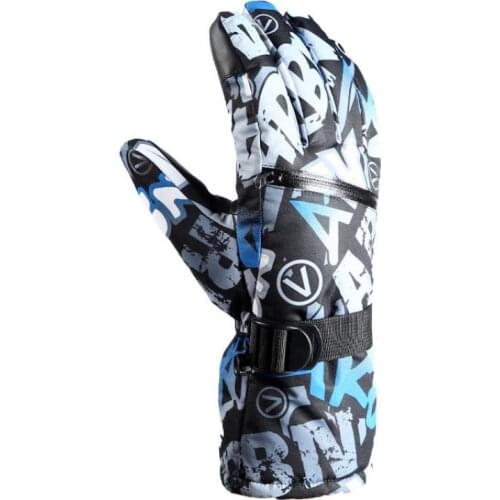 Fashionable Men and Women Ski Gloves Ultra Light Waterproof Winter Warm Gloves Ski Gloves Motorcycle Riding Waterproof Gloves