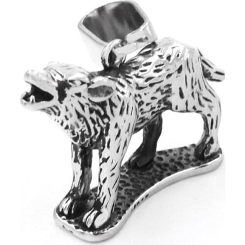 1 Women Men New Arrival Cute Loyalty Puppy Necklace Dog Animal Pendant Necklace Stainless steel White Colour Man Fashion Jewelry