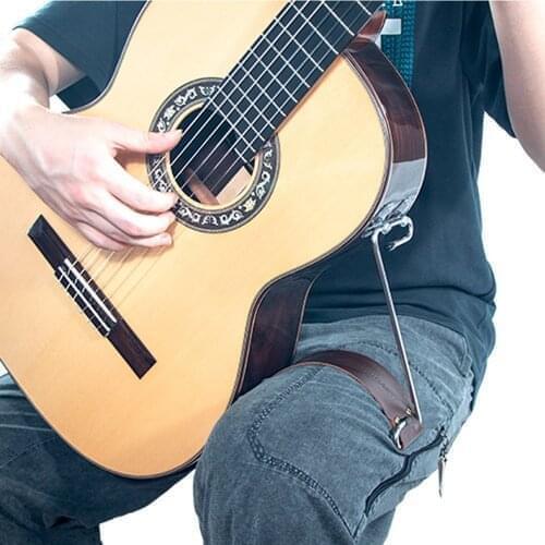Z-shape Guitar Support Generic Fixed Musician Playing Stand Holder Leg Bracket for Classical Flamenco Guitar Accessories