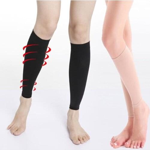 Unisex Calf Shaping Sleeves Lightweight Leg Shaping Socks Strong Calf Support Calf Relief Swelling Varicose Veins Sock