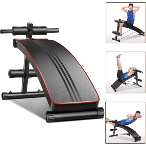 Sit-ups Bench Adjustable Weight Bench Full Body Multi-Purpose Utility Dumbbell Bench Exercise Training Equipmen