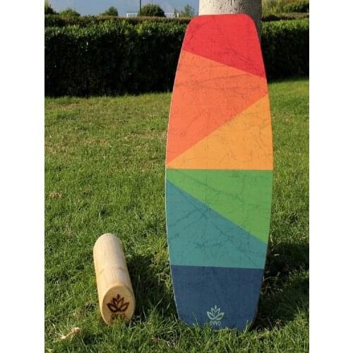 Sky Balance Board, Wheel (1 PCs), Roler Yoga Fitness Sports Balance Exercise Abdomen Waist Leg Training