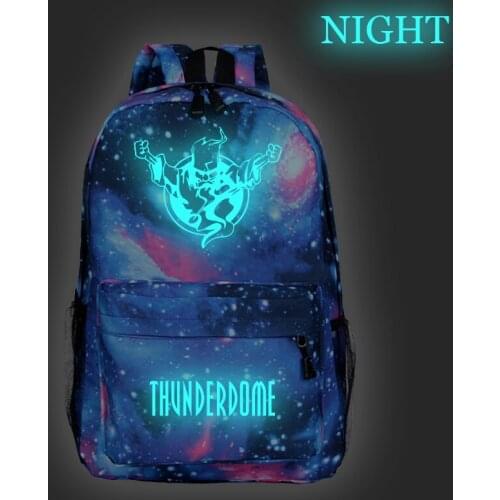Thunderdome Luminous backpack Star School Bag Student Backpack Girl Boy Toddler Bag Child Mochila Backpack