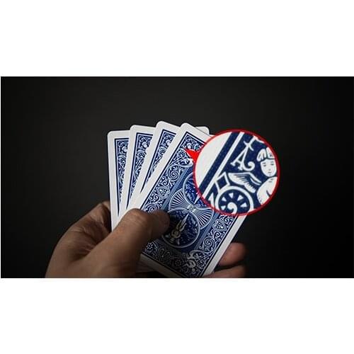 Ultimate Marked Deck (Red/Blue Back) Magic Tricks for Professional Magician Stage Gimmick Magic Props Illusions Magician