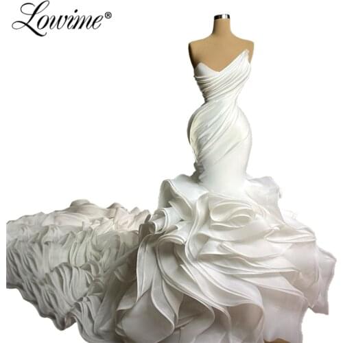 Ivory Evening Dresses 2020 Dubai Kaftans Formal Dresses Elegant Arabic Women Celebrity Party Dress Mermaid Long Prom Dress Gowns