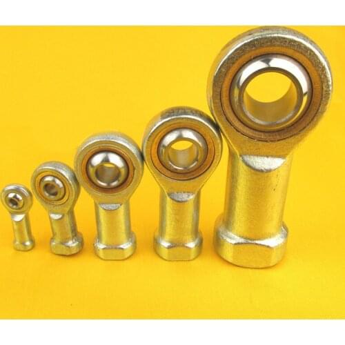 20pcs/lot Free Shipping 3mm Female Right Hand Thread Rod End Joint Bearing Metric Thread M3x0.5mm SI3T/K PHSA3