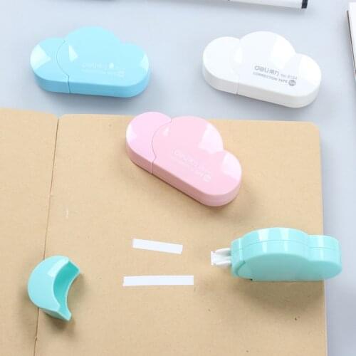 5mm*5m Cartoon Candy Color Cloud Correction Tape School Chancery Stationery Store Corrector Tape Creative Material For Kids