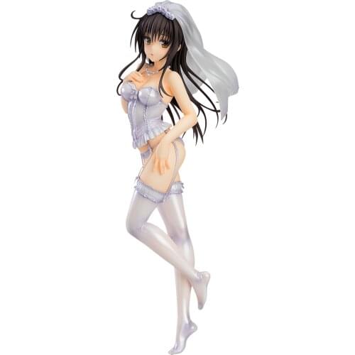 Anime To Love Ru Kotegawa Yui Wedding Dress Underwear Action Figures Peripheral Hand-Made Model Collectible Toys Gifts