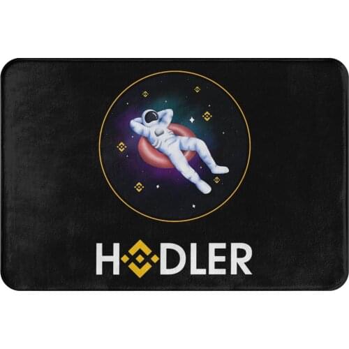 Binance Coin Crypto Miners Anti-Slip Doormat Kitchen Mat BNB Hodler Balcony Carpet Entrance Door Rug Bedroom Decorative