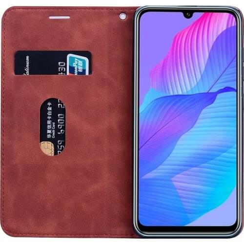 Case For Huawei Y8P 2020 Leather Flip Cover for Huawei Y5p Y6p Y7p Y8p Coque on Capinha Celular Hauwei Y8P Y 8P AQM-LX1 Fundas