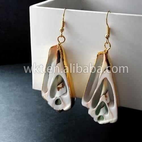 Ethnic Sea shell earrings ,jewelry earrings WT-E072