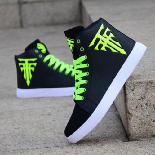 Fashion Men Casual Shoes Men Walking Sneakers Brand Comfortable Lace Up Hip-hop High Top Sport Men Shoes Zapatillas Hombre