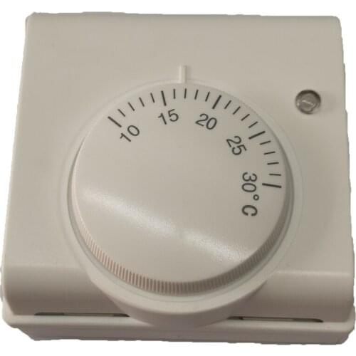 220V AC Mechanical Thermostat Regulator Control of Central Air Conditioner or Heating Appliance for Room Temperature