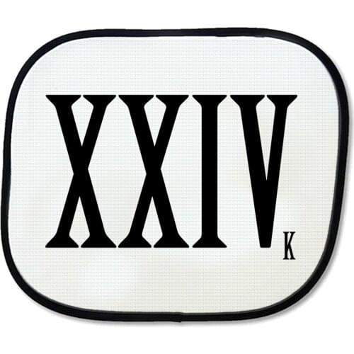 MERCHANDMANIA PARASOL 24 LOGO fashion singer side windows car accessory flexible gift custom offer