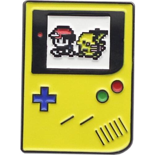 Customized Computer Game Cartoon Brooch Metal Badge for Schoolbag Clothes Decoration Pin Can be Customized with Your Logo