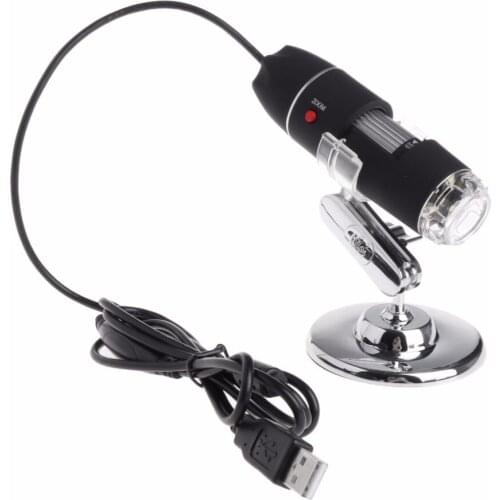 1600X 2MP Zoom Microscope 8 LED USB Digital Handheld Magnifier Endoscope Camera