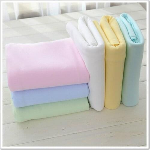 20*80CM Soft Elastic Baby Cotton Knitted Fabric Jersey Knit Cuff Fabric for DIY Sewing Craft Fashion apparel cuff fabric