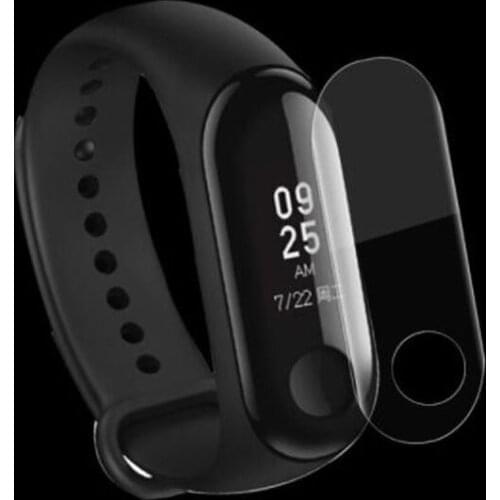 Anti-Scratch TPU Soft Full Coverage Protective Film For Xiaomi Mi Band 3 Band3 Miband 3 Smart Wristband Screen Protector Cover