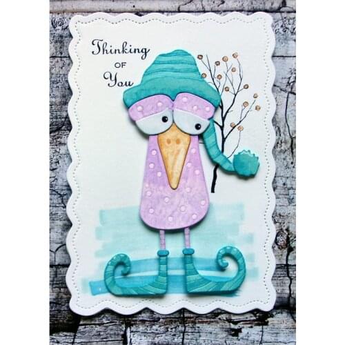 New Dies For 2020 Cartoon Animal Layering Cutting Dies Embossing Photo Album Scrapbook Paper Craft